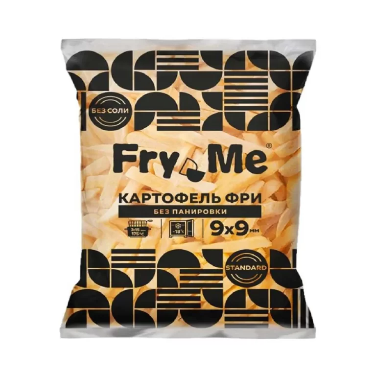 Картофель фри Триумф 9×9 мм Fry Me 2,5 кг (5 пач/кор)