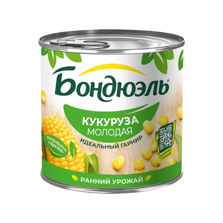 Кукуруза консервированная Bonduelle 0.425 кг (12 шт/кор)