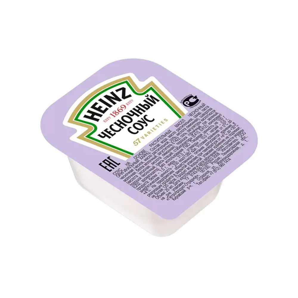 Соус чесночный Heinz 25 мл