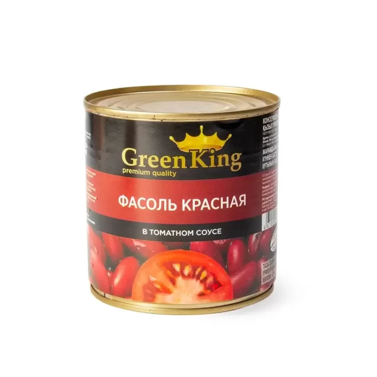 Фасоль красная в томатном соусе Green King 400 г (12 шт/кор)
