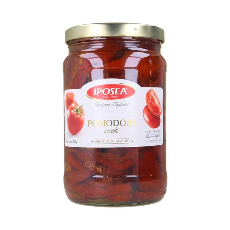 Томаты сушёные в масле IPOSEA 1,6 кг (6 шт/кор)