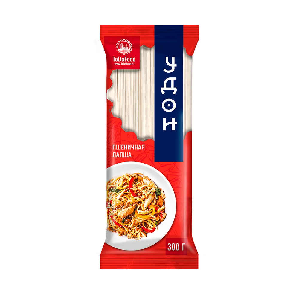 Лапша пшеничная Удон ToDoFood 0,3 кг