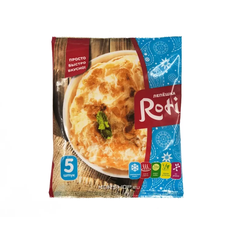 Лепёшка Roti классическая 450 г (5 шт)