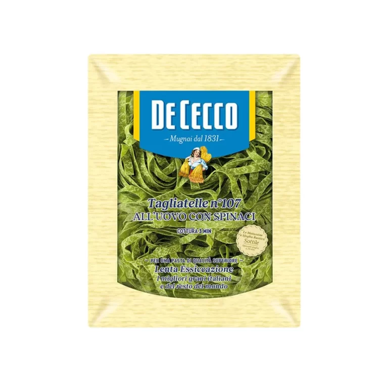 Макароны De Cecco Тальятелле со шпинатом 250 г